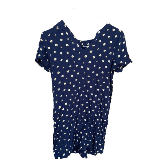 Madewell Button-Back Easy Dress In Daisy Dots - Picture 4 of 7